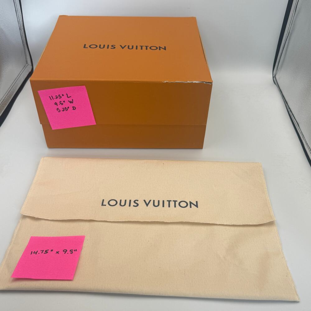 Louis Vuitton Medium Bag Size Storage Box and Dust bag Set